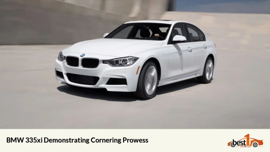 BMW 335xi Demonstrating Cornering Prowess