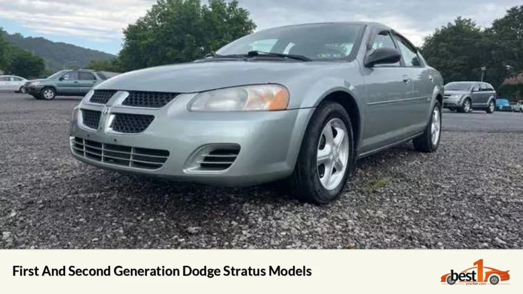 First And Second Generation Dodge Stratus Models