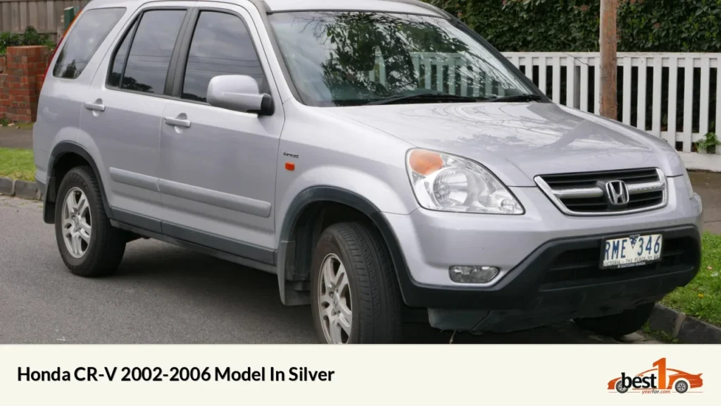 Honda CR-V 2002-2006 Model In Silver