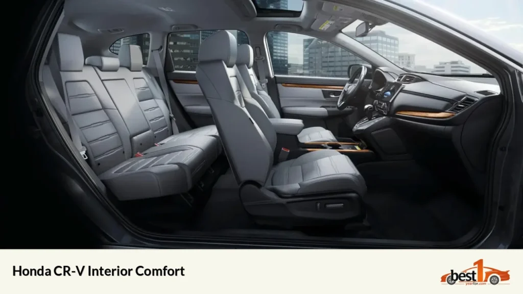 Honda CR-V Interior Comfort