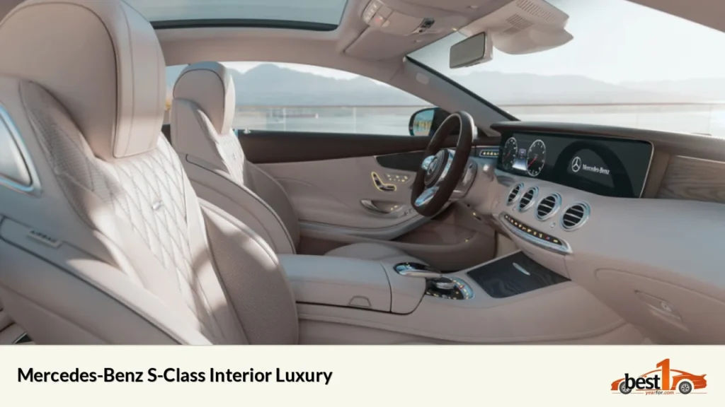 Mercedes-Benz S-Class Interior Luxury