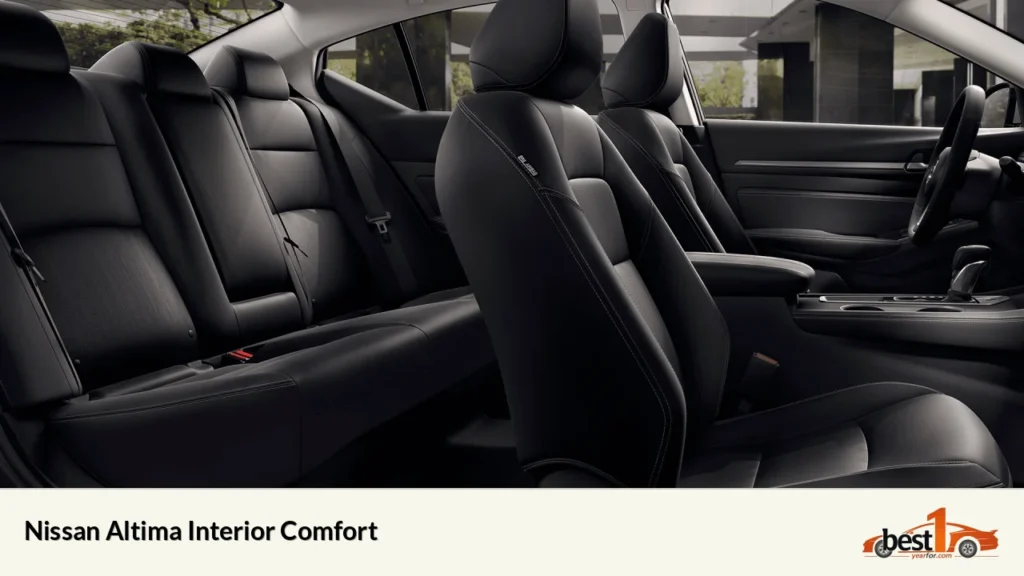 Nissan Altima Interior Comfort