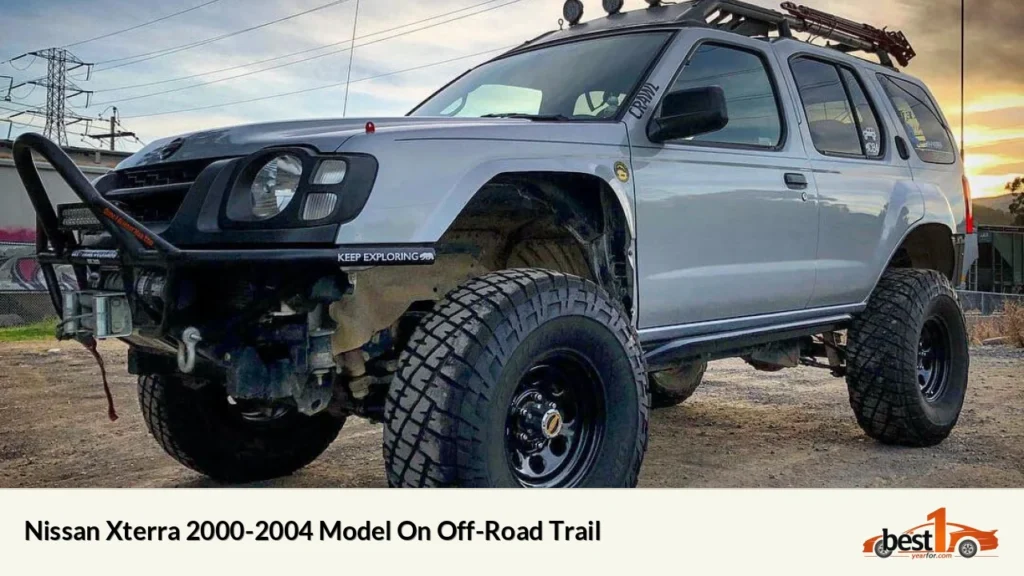 Nissan Xterra 2000-2004 Model On Off-Road Trail