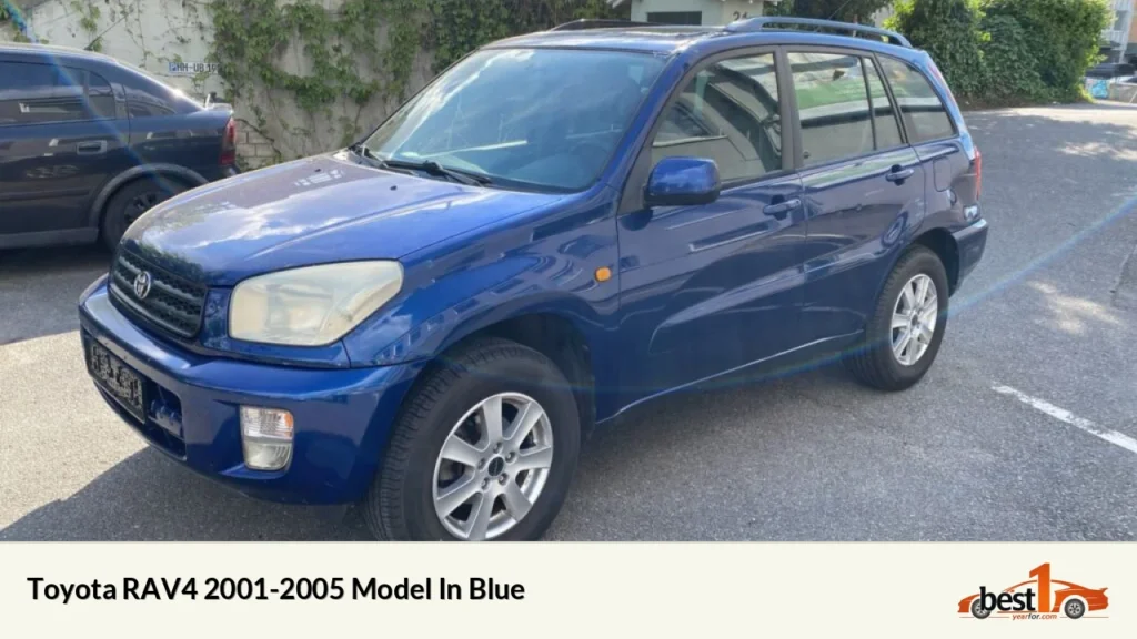 Toyota RAV4 2001-2005 Model In Blue