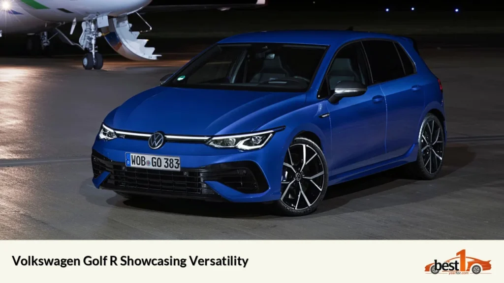 Volkswagen Golf R Showcasing Versatility