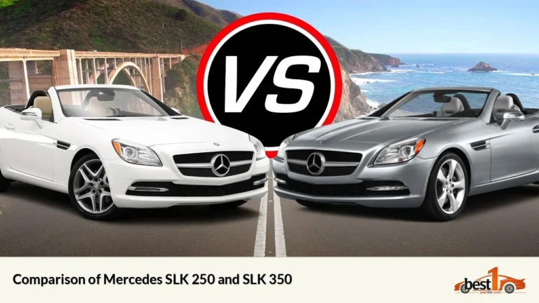 Comparison of Mercedes SLK 250 and SLK 350