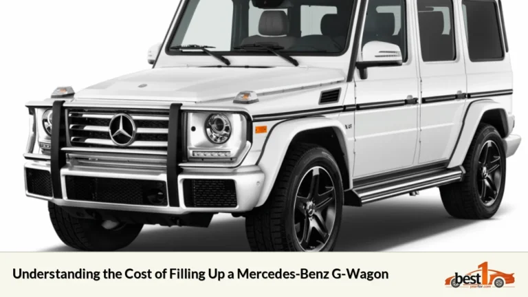 Understanding the Cost of Filling Up a Mercedes-Benz G-Wagon