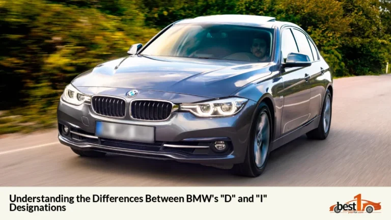 Understanding the Differences Between BMW's "D" and "I" Designations