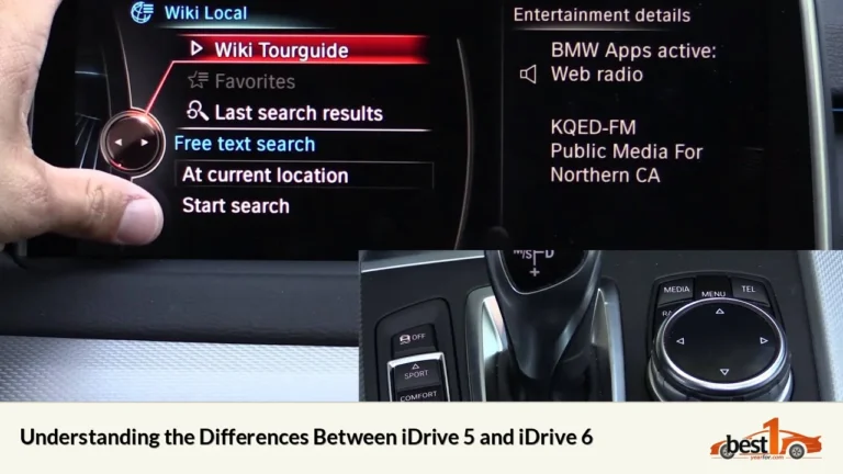 Understanding the Differences Between iDrive 5 and iDrive 6